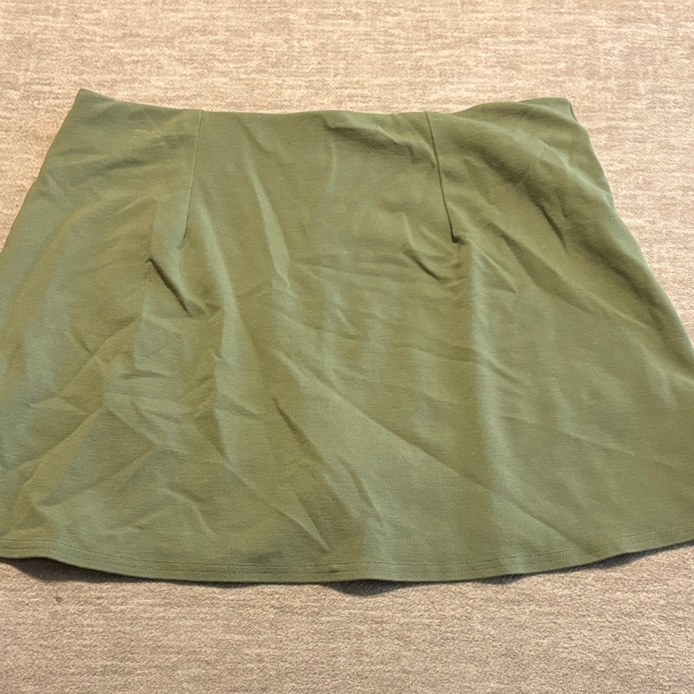 American Eagle Outfitters Green Skater Skirt